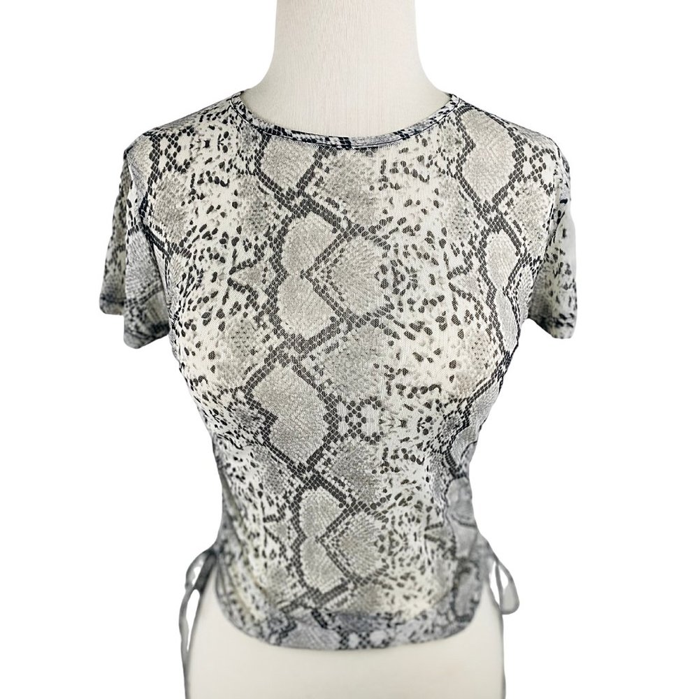 Snake Print Top